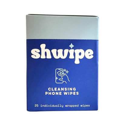 Dry Phone Wipes, Streak-Free Device and Screen Cleaner (25ct)