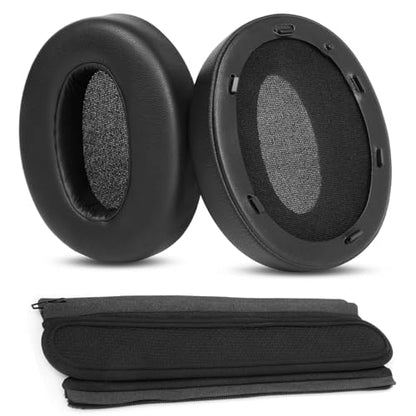 Ear Pads Replacement Ear Cushions for Sony WH-XB910N Headset | Headband Earpads with Protein Leather, Noise Isolation Foam Accessories- Black