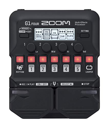 Zoom G1 Four Guitar Multi-Effects Processor - size: Processor Pedal, style: G1 FOUR