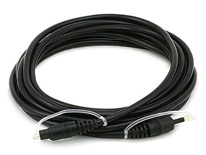 Monoprice 101558 3.8m(12피트) 광학 토스링크 미니 토스링크 M/M 5.0mm OD 몰드 케이블