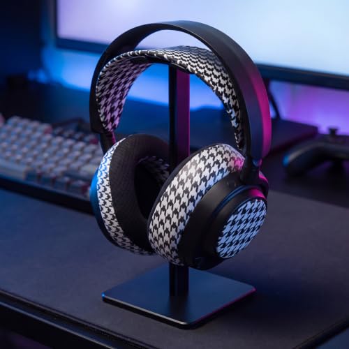 WC HeadbandZ Arctis Nova V2 - Wide Silicone Headband for Arctis Nova - color: Houndstooth
