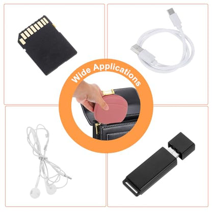 HARFINGTON Earbuds Cases, Wired Earphone Case Holder Organizer, Silicone Ear Buds Case Small for USB Cable, Earphones, Red - color: Red