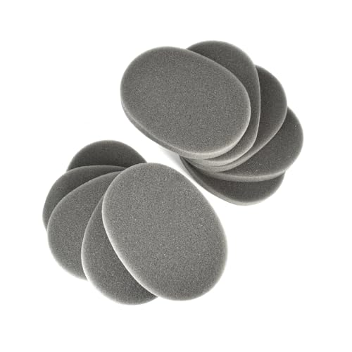 Ear Pads Hearing Protector Replacement Ear Cushion for 3m worktunes Pads Replacement Ear Cushions (5 Pairs Solid Acoustic Foam)