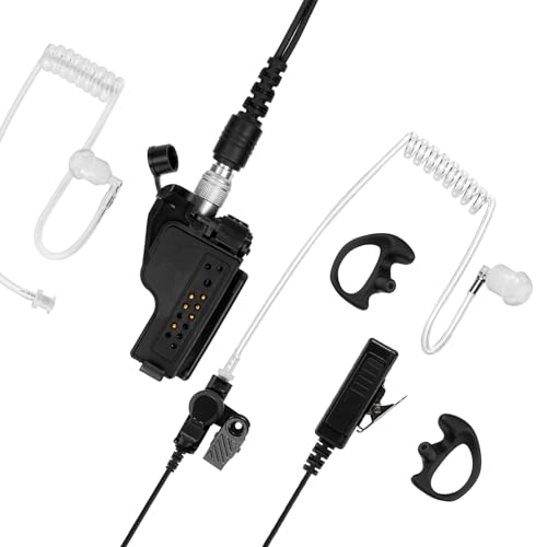 Quick Disconnect Police Lapel XTS2500 Radio Earpiece for M0torola XTS5000 XTS3000 Walkie Talkie Law Enforcement Surveillance Headset - style: Quick Disconnect Style