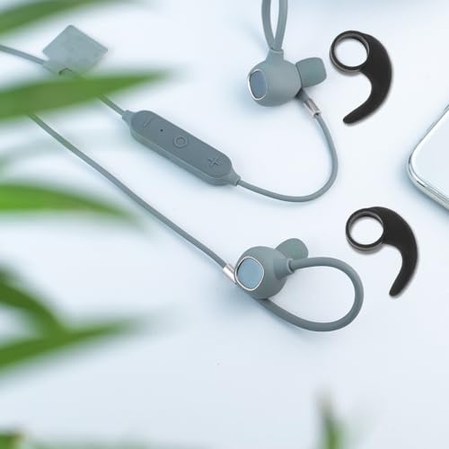 LALAFINA 6Pcs Silicone Earbud Clips Ear Hooks Comfortable Anti-Skid Protective Earphone Hooks for Sports Running Video Calls Fits Earbud Black Large Medium Small