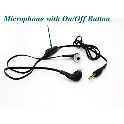 Headphones Wired Earphones Handsfree Mic 3.5mm Headset Earbuds Earpieces Microphone P5X Compatible with LG G5, Q70, K51 K40 K7 K10 K8X, Velvet, V20, G6, Q6, V30, K30, V60 ThinQ 5G