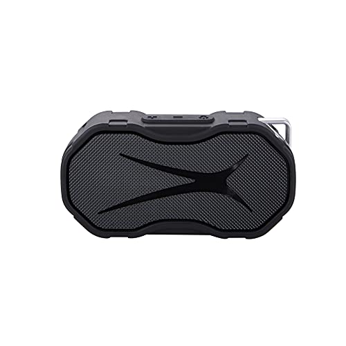 Altec Lansing - Portable Bluetooth Speaker, Waterproof IP67 - color: Black