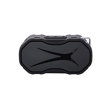 Altec Lansing - Portable Bluetooth Speaker, Waterproof IP67 - color: Black