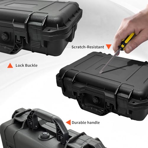 Audio Interface Carrying Case for Universal Audio Apollo Twin X DUO/Twin X QUAD/Twin X DUO Gen 2/ Twin X QUAD Gen 2, Hard Shell Travel Case Equipped with Comfort Handle