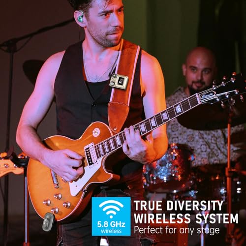 Xvive U45 Wireless in Ear Monitor System Transmitter, 5.8ghz IEM System (Transmitter Only - style: U45TX