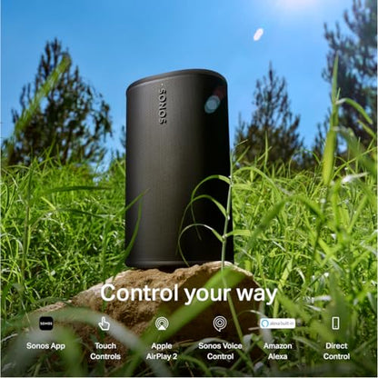 Sonos Play Portable Bluetooth Speaker - Black - color: Black, size: Pack of 1