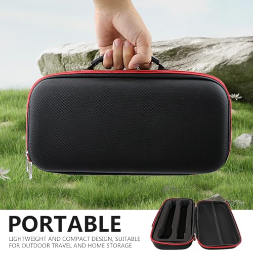 Microphone Case Double Mic Slots Storage Bag Mic Protective Bag for Outdoor Travel