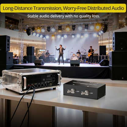 PROZOR 2-Zone Speaker Switch Box Passive Stereo Amp/Speaker Selector | Independent A/B Control, 2-Way speaker switcher selector for Amplifier Receiver 150W RMS per Channel Support 4–16Ω Speakers - size: Spring Clip 2 Zone