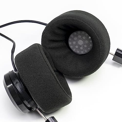 Bowl Shape Over Ear Pads Compatible with Grado SR60 SR80 SR125 SR225 SR325 PS500 GS1000 PS100 PS1000 PS500 PS500E RS1 RS2 Alessandro M1 M2 MPRO Warmer Sound Boosted Lows Velour