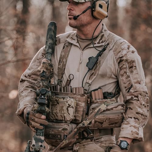 EARMOR M51 PTT Adapter for Baofeng Kenwood 2-Pin Push to Talk Radio Adapter | Fit for Earmor M32 Plus, M32X Plus Tactical Headsets, Wouxun, Retevis, Quansheng, TYT two-way radios Walkie Talkie, Black