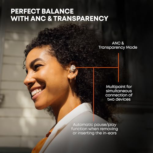 beyerdynamic Amiron 300 True Wireless ANC Earbuds, Bluetooth 5.3, Cream - color: Cream