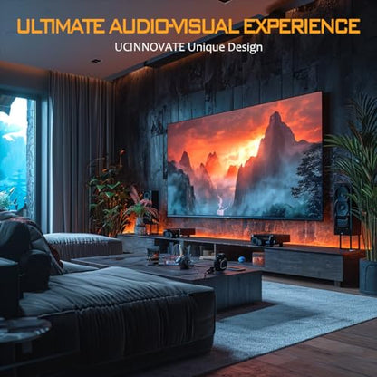 UCINNOVATE Heavy Duty Bi-Wired High-End OFC Speaker Cable 12AWG, 2 Pack Audiophiles HiFi Cold Welding Speaker Cable with Gold-Plated Pin Banana Plugs for Home Theater Surround Speakers 4m / 13.12FT - style: 2x 4m Bi-Wire Speaker Cable