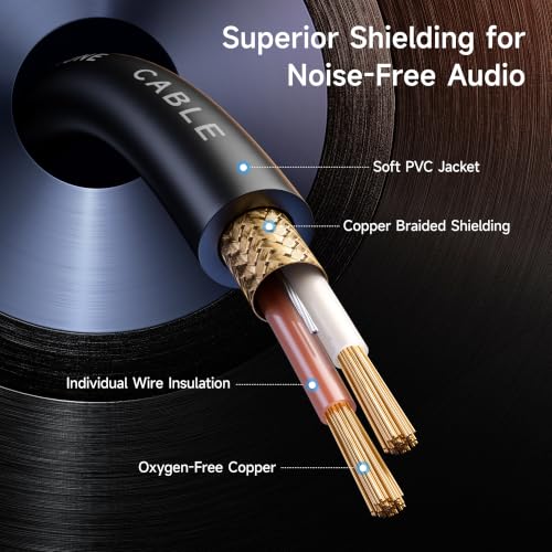Cable Matters 3.5mm to XLR Cable, Male to Female, 10ft - size: 10 ft