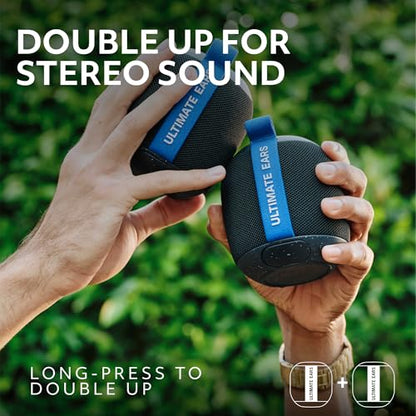 Ultimate Ears WONDERBOOM Play Waterproof Speaker - Black | Dustproof, floating, 131ft (40m) range