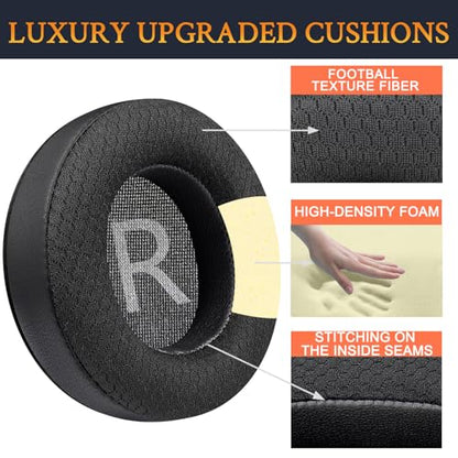SOULWIT Mesh Earpads for LEVN CT003 - Black