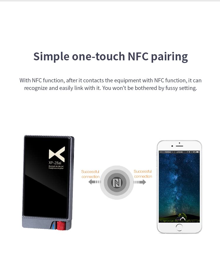 Fanmusic XDUOO XP-2BAL ES9018K2M HD 블루투스 DAC 밸런스 헤드폰 앰프 CSR8675 USB DAC 320Mw 출력 전력