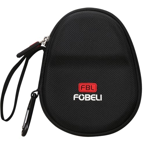 FBLFOBELI Kids Headphone Case for BAICLUD/Mehomeli/JusTalk/iClever/LOBKIN | Hard EVA Shell, Kids Bluetooth Air Conduction Open Ear Headphones Case, Shockproof & Water-Resistant, Black - color: Black