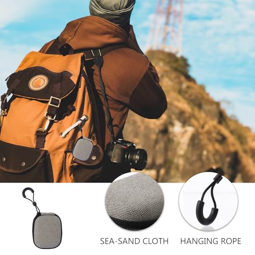 POPETPOP Pressure-Resistant Eva Earphone Charger Storage Pouch with Zipper, Mini Portable Cable Organizer Bag for Travel and Daily Use