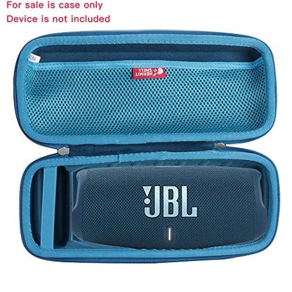 Hermitshell Travel Case for JBL Charge 6 / JBL Charge 5 / JBL Charge 4 Portable Bluetooth Speaker - color: Blue