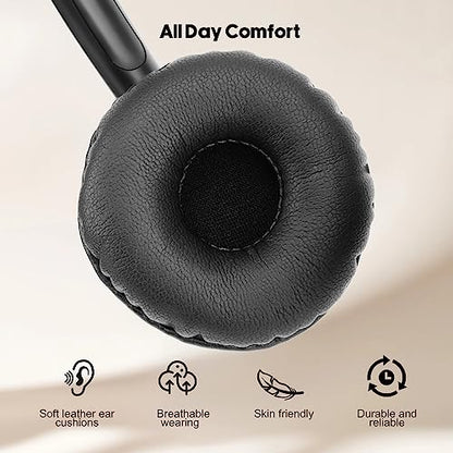 Phone Headset with Microphone Noise Cancelling & Mic Mute, RJ9 Telephone Headsets for Call Center Landline Deskphone, for Cisco Office Phones 7940 7942 7945 7960 7962 7965 7811 7821