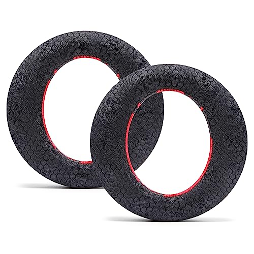 WC Freeze Pulse 3D - Cooling Gel Earpads for Sony PS5 Pulse 3D | Made by Wicked Cushions | Thicker Cushion & Wider Opening | Red Camo - color: Red Camo