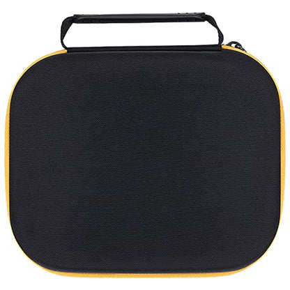 co2CREA Hard Case for Walker's Razor Slim Electronic Muffs Earmuffs - style: Yellow Zipper for Razor Earmuff