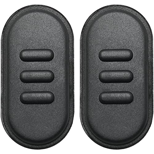 PTT Button 2PCS Black Talk PTT Launch Key Switch Button Walkie-Talkie Accessories for Motorola A10 A12 A10D CP110 Two-Way Radio