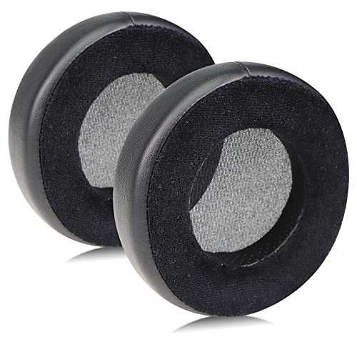 MOLGRIA SUNDARA Velour Fabric HE300/400 Ear Pads Cushion Replacement Earpads for HiFiMan HE300 HE400 400SE 500SE 560SE Wired and Wireless Headphones - color: Protein Leather