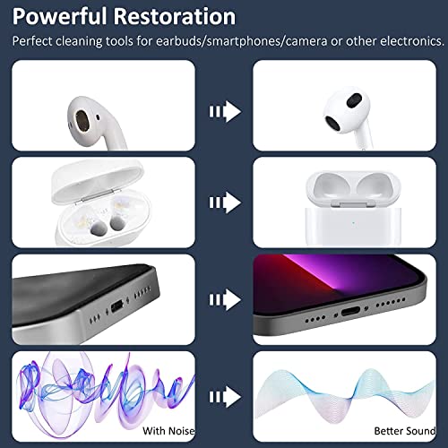 Beats Studio Buds/Studio Buds Plus Case Cover Clear 2021/2023 Men Lock Clip with Clean Kit, GARTOO Protective Case and Cleaning Pen Compatible with Beat Studio Bud Plus for Women Girls Kids Clear - color: Clear-CF