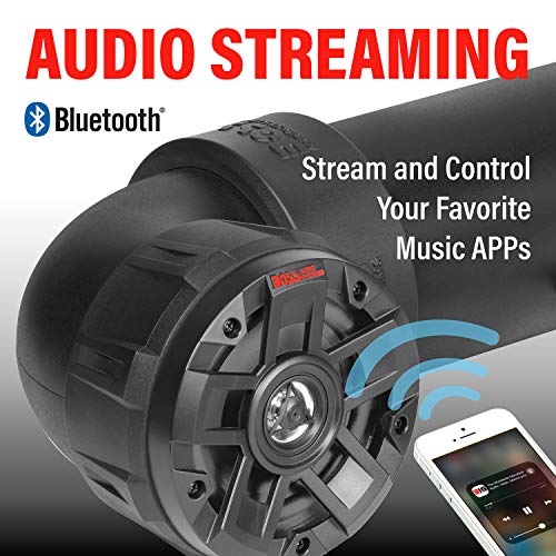 BOSS Audio Systems UTV4B ATV UTV Weatherproof Sound System, 4 Inch Speakers - style: 4" Speakers, Black