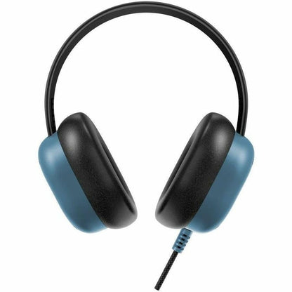 STM Hear-O 3.5mm Wired Stereo Headphones with Microphone, Durable Braided Cable, Inline Volume Control, Lightweight On-Ear Headset, Adjustable Headband for Computers, Tablets, Online Learning