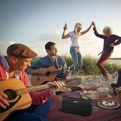 Silicone Cover for Bose SoundLink Flex Portable Speaker 2nd Gen | Scratch-resistant, Unhindered Sound, Silicone Construction, Portable Carrying Silicone Cover, Black Silicone Cover - color: Black Cover