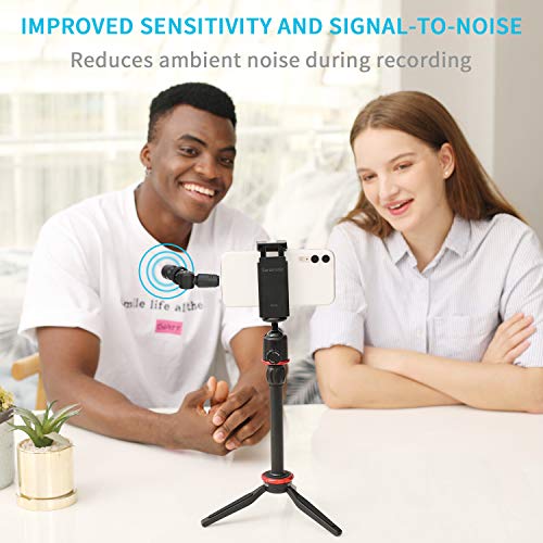 Saramonic SmartMic UC Mini Ultra-Compact Omnidirectional Condenser USB-C Microphone for iPhone 15, Android Mobile Devices, new iPad, Computers & More - size: Mini USB-C