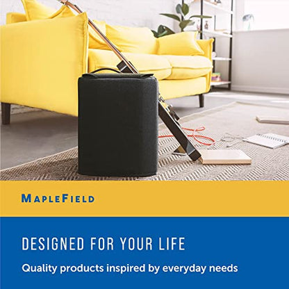 Maplefield Black Padded Speaker Cover Compatible with Bose S1 Pro - Transport Handle Flap for Bluetooth Speaker - Waterproof & Dustproof Protection for Bose S1 Pro Cover - 11.2in D x 9.5in W x 13in H