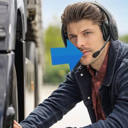 LEFXMOPHY for BlueParrott S650-XT Noise canceling Headset Microphone Blue Parrott Foam Pop Filter Windscreen Mic Cover Accessories, 3-Pack