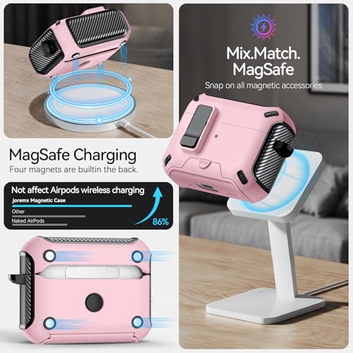 for AirPods Pro 3 Case Safety Lock (Pink) - color: W-pink
