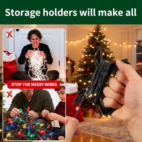 10pcs Cord Winder Set for Audio and Video Cables Multi-Functional Cord Organizer Adjustable Design for Efficient Storage and Easy Access
