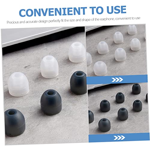 Yardwe 8 Pairs Silicone Earbud Tips Set Replacement for Earbud Tips Compatible -1000xm3-1000xm2 C600n