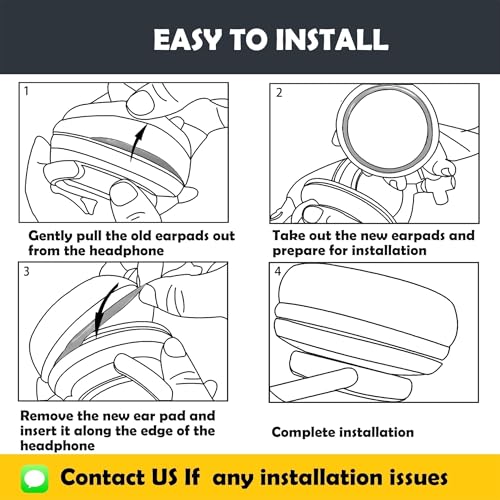 Clark H10-40 Earpads Cushion Replacement for David Clark H10-40 H10-13.4 H10-20 H10-30 H10-13S H10-76 H10-60 DC Headsets Ear Covers with Protein Leather
