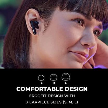 Panasonic ErgoFit True Wireless Earbuds, in Ear Headphones with XBS Powerful Bass, Bluetooth 5.3, Charging Case – RZ-B110W - style: Earbuds