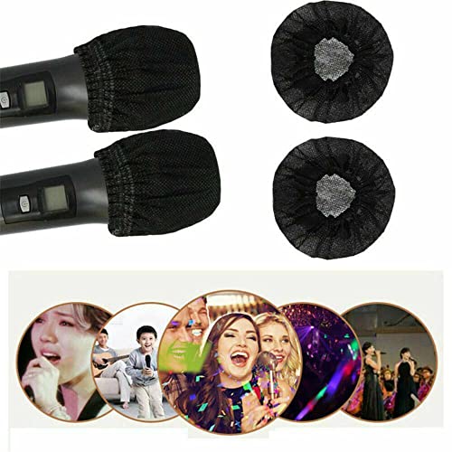 100PCS Microphone Pop Filter Hygiene Mike Foam Cover Odor Removal Disposable Accessory