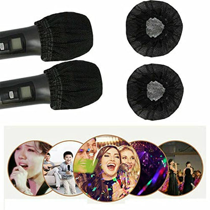100PCS Microphone Pop Filter Hygiene Mike Foam Cover Odor Removal Disposable Accessory