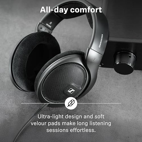 Sennheiser HD 560S Open-Back Over-Ear Wired Headphones, Black