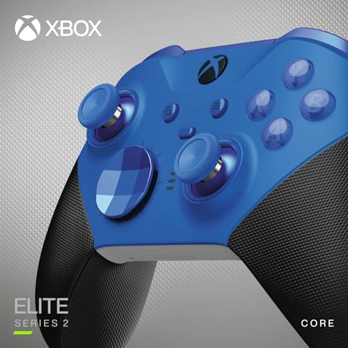 Xbox Elite Series 2 Core Wireless Gaming Controller – Blue Series X|S, One, Windows PC, Android, and iOS - color: Blue