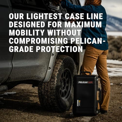 Pelican Air 1615 Case With Padded Dividers - Black - color: Black, size: Padded Dividers